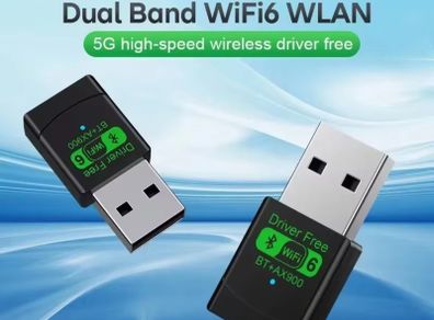 USB Wifi 6 BT dongle.
