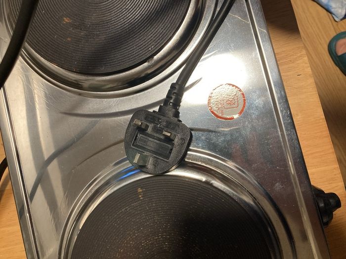 Portable double hob