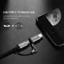 2 X Ugreen Aluminum Alloy OTG Micro USB (Female) to USB-C (Male) QC 3.0/2.0 Charger & Sync Convertor Adapter with Key Chain (Brand New/Warranty) Image 6