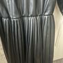 Ted Baker black pleated leatherette Image 6