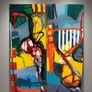 Pair of large original paintings - Tobias Vette (Vetter) Image 2