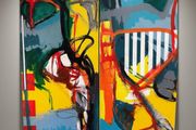 Pair of large original paintings - Tobias Vette (Vetter)