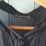 Black 100% Silk Sleeveless Top Image 2
