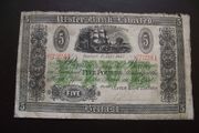 1942 Ulster Bank 5 Pounds, hand-signed