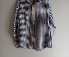 R.M Williams mans shirt. 4XL. chequered. 100% cotton.