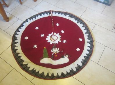 Christmas tree skirt