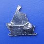 SALLY LINE (UK ferry company) - souvenir enamel badge of the Sally Line mascot (1980's) Image 3
