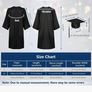 Graduation grown and cap for Adults Image 4