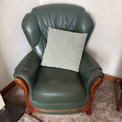Leather Sofa Suite & TV Unit