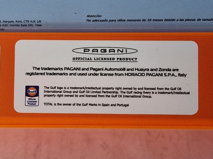 Scalextric Pagani Huayra BC Roadster Slot car ( H4335 C4335 street supercar superslot )