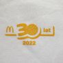 McDonald's 30th anniversary mens white hoodie Image 2