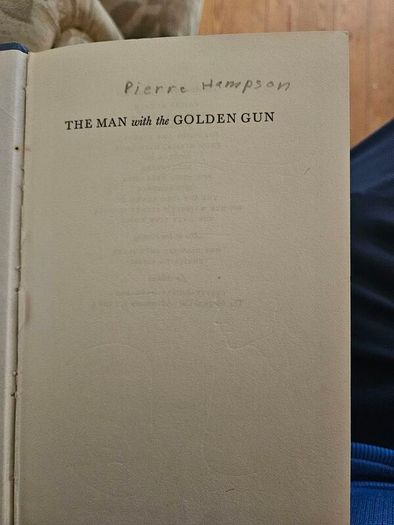 James Bond X 2. The Man With The Golden Gun 1965 And You Only Live Twice 1964. Both Published By The Book Club London Hardbacks In Good Condition. See Photos For Same
