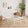 4ft6 Double Bed Frame with Curved Headboard Image 4