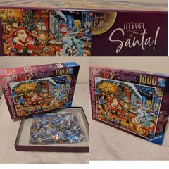 Let's Visit Santa! Limited Edition 1000pc Jigsaw Puzzle