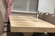 marble dining table
