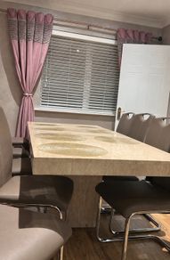 marble dining table