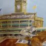 Large Vintage Guinness Horseracing Print Image 2