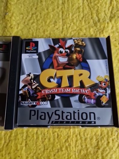 CTR Crash Team Racing PlayStation1 ps1 PlayStation2 ps2 games Original