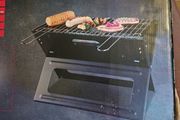 GRILL MEISTER Folding Barbecue. Camping summer birthday party relaxing. House clearance sale unwanted stuff gift car boot sale.