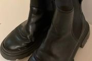 Girls Boots: Zara Kids Black Ankle Boots: Size 32 / Size 13