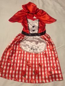 Little Red Riding Hood girls Halloween costume Age 7-8.  Brand new with tags.