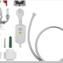 FlowerW Electric Water Heater 80L Temperature Setting Range Water Pressure with Tank Water Heater for Kitchen Bathroom Image 9