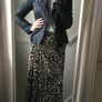 Zara Ladies Leopard Midi Image 2