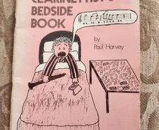 The Clarinettist's Bedside Book. By Paul Harvey. Rare First Edition Paperback In Good Condition.