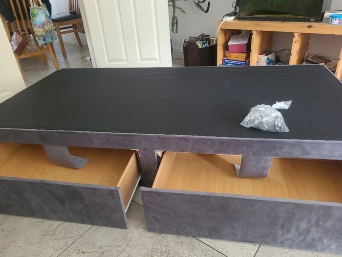 Brand new single Divan bed.