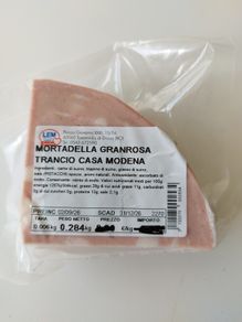 Mortadella Granrosa Trancio Casa Modena - NEW