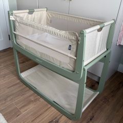 Snuzpod 5 Bedside Crib Sage