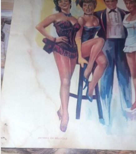 Elvis Presley Frankie and Johnny Genuine Official 1965 United Artists Belgian Movie Poster,