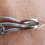 Vintage Sterling Silver 925 Pendant  Necklace 2,5g length - 17" Image 3