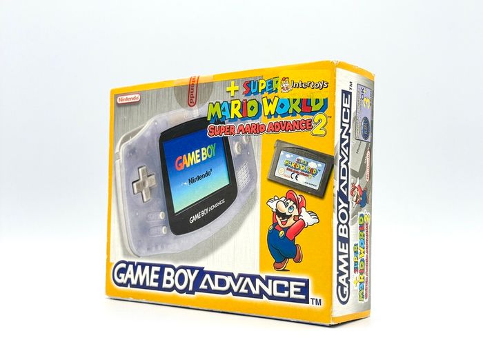 Nintendo Game Boy Advance Super Mario World Edition Console - Boxed and Beautiful