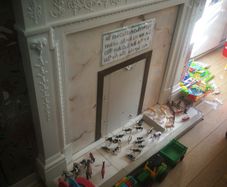 Fireplace surround