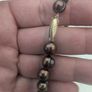 Honora chocolate pearl and 14 carat gold clasp necklace Image 3
