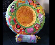 Inflatable activity play ring and Tummy Time Toy