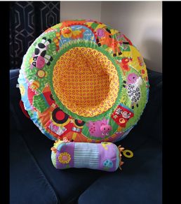 Inflatable activity play ring and Tummy Time Toy