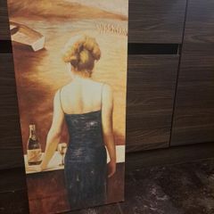 Canvas art Lady Picture