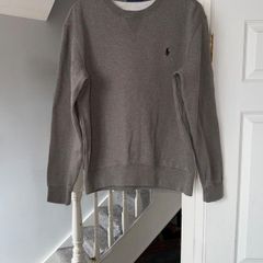Polo Ralph Lauren Grey Crewneck Sweatshirt Embroidered Pony Large