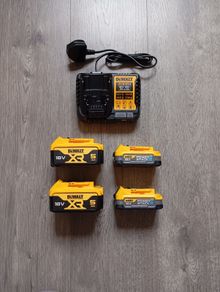 DeWalt Batteries & Charger (New)