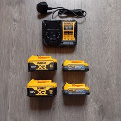 DeWalt Batteries & Charger (New)