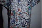 Debenhams Casual Collection  floral tunic/blouse cotton size UK16 EU44 Postage included