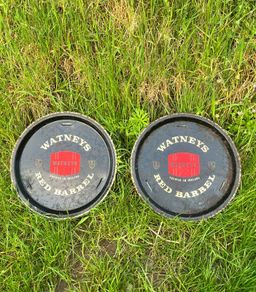 Vintage Watneys Brewed in Ireland Pub Trays