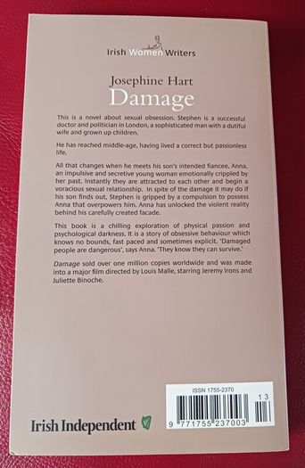 Damage / Josephine Hart / 2019
