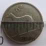 Vintage Irish Sixpence 1928 and 3 Pence 1933 Image 7