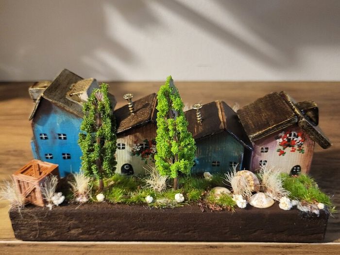 Handcrafted wooden houses!