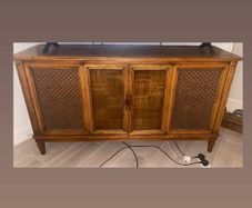 Vintage Silvertone Stereo Cabinet