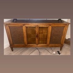 Vintage Silvertone Stereo Cabinet