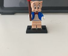 Lego porky pig Looney Tunes mini figure,